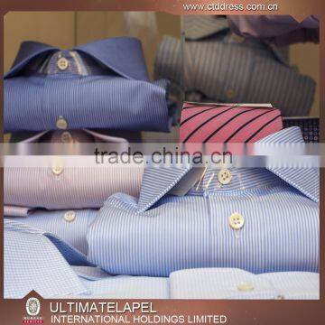 Custom Made Long Sleeve Wide Spread Collar Shirt for Men                        
                                                Quality Choice