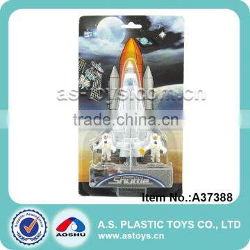 Children die cast spaceship toy with light and music