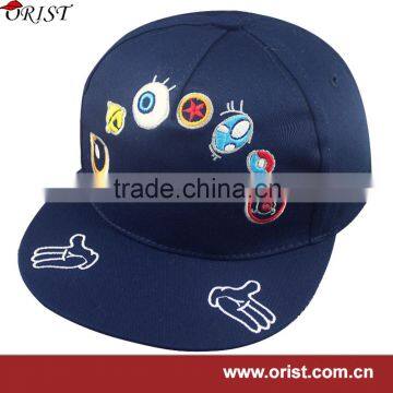 Cheap custom embroidery snapback hats wholesale free sample