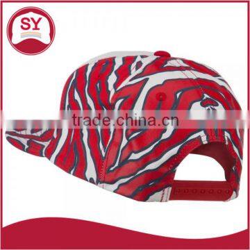 Short Brim Snapback Hat With an Adjustable Plastic Snapback Strap Closure photo-4