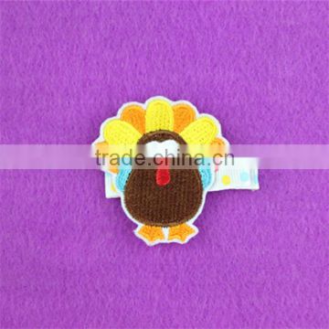 manufacture high quality grosgrain flower hair clips