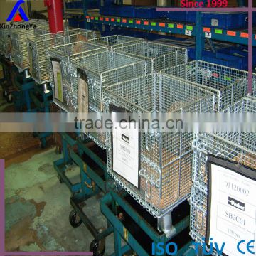 New Hot Rolling Mesh Wire Steel Pallet Metal Storage Cage