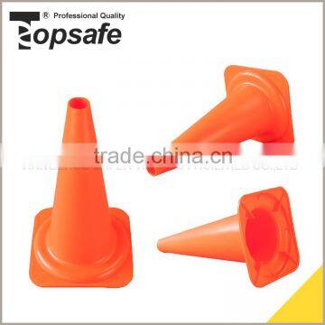 Best Selling Rubber PVC 28*28CM Base Reflective Cone