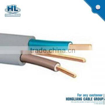 Cu/PVC 8AWG 10AWG 12AWG 14AWG 16AWG h07vvf flat flexible cable 4mm