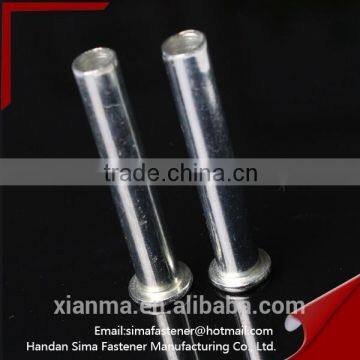 China Manufacturer Flat Head Semi-tubular Rivets