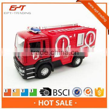 High quality pull back die cast toy fire engine truck for sale