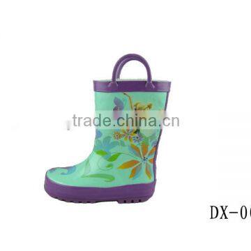 Toddler Girls and boys rubber rain boots