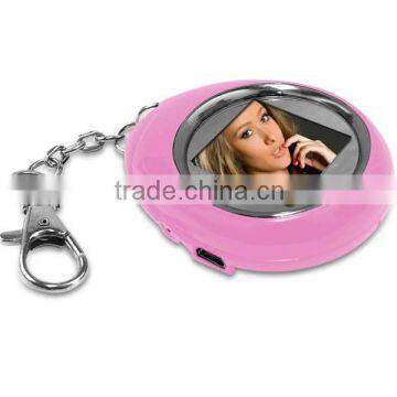 1.5 lcd display with key chain digital photo frame displays with weather station 1.5 inch photo frame digital keychain