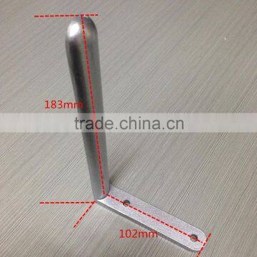 New Design Flash Sliver Finished Aluminum Angle Bracket for Office Desk Parts photo-4