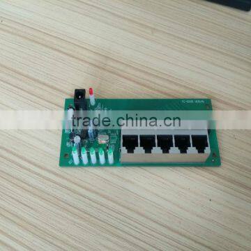 mini 5 port gigabit ethernet switch module