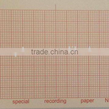 ECG Paper / 50mm*100mm-300P Z fold electrocardiograph paper for Nohon Kohden 7200K 1100/7300