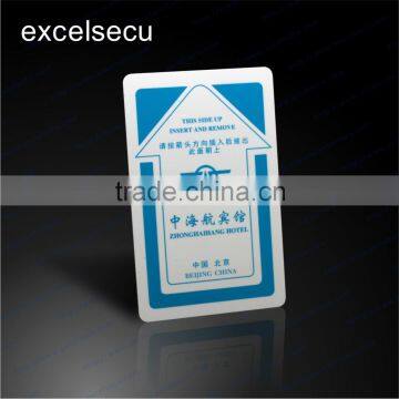 Printing smart contact ic hotel door lock key cards