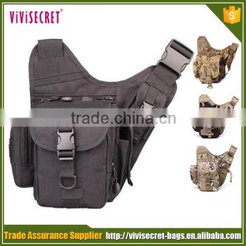 Outdoor leisure camo tactical military army saddle bag