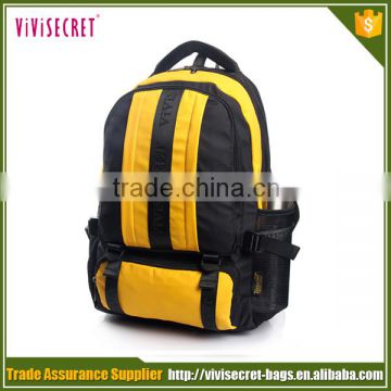 Custom nylon sublimation solar laptop backpack with comfortable design