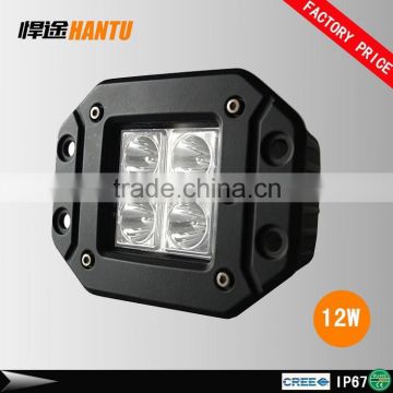 Hotsale!!! 12W led work light for car led working light 12W led work light 4*3W work light led spot or flood