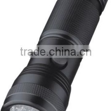 promotional aluminum 9led flashlight