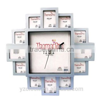 new 2016 photo frame clock plastic clock