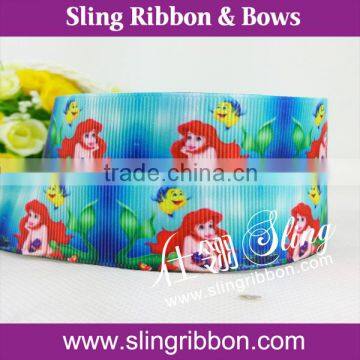 Heat-transfer Printing Character Grosgrain Ribbon