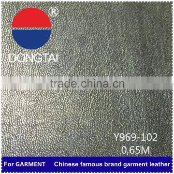 2015 latest fashion garment with Wet processing all sides stretch all leather