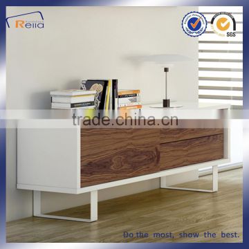 Hot Sale Good Quality White High Gloss TV Stands photo-2