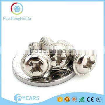 Carbon-steel black kilvery wafer head truss head self machine screws