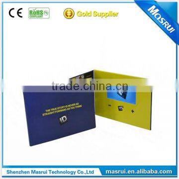 factory direct best quality digital video brochure