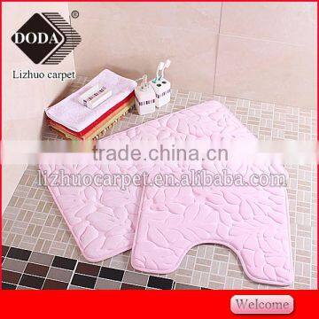 100%polyester Nonslip Pvc Backing Decorative Bath Rugs photo-2