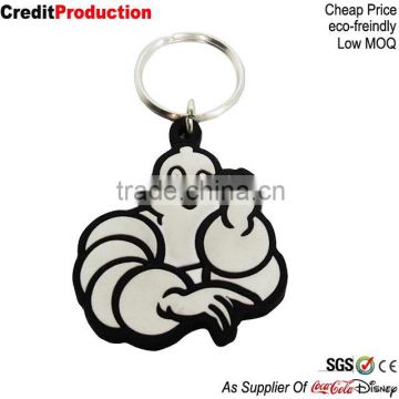 custom pvc keychain custom keyring silicone keychain