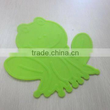 2015 New Design Eco Friendly Food Grade Frog Shaped Silicone Trivet,silicone Placemat photo-3