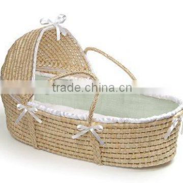 100% Cotton fabric covering with Moses Basket