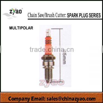 spare parts for brush cutter/ chain saw : spark plug series multipolarity 74.5mm