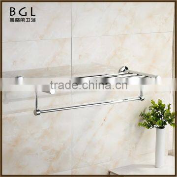 11920-CP New design stainless steel chrome bathroom accessory towel shelf