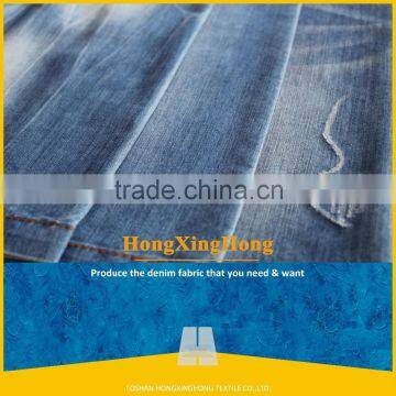 NO.694 China supplier, Printed denim fabric all in one service