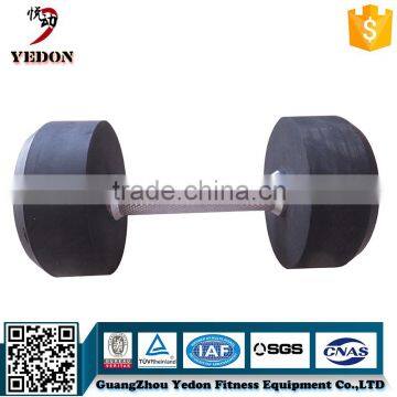 Durable dumbbell cast iron and rubber coating