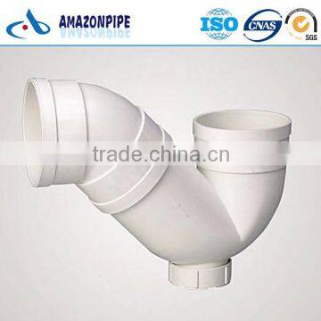 white color pvc pipe fitting for drainage