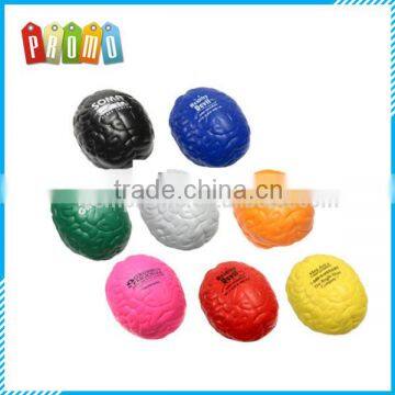 Brain Shaped PU Stress Ball For Promotion,Stress Toy