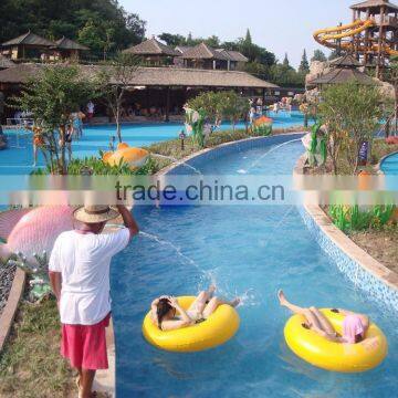 Lazy river/river rafting of water park equipment / swimming pool