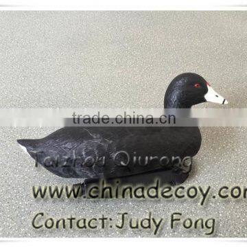 Plastic floating black-backs hunting duck