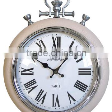 Unique Design Antique Desk Clock Decorative Table Metal Clock