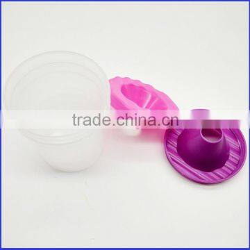 Promontional brush cleaning cup,colour washing cup, paper paint mixing cups,handy colored plasticpaint cup