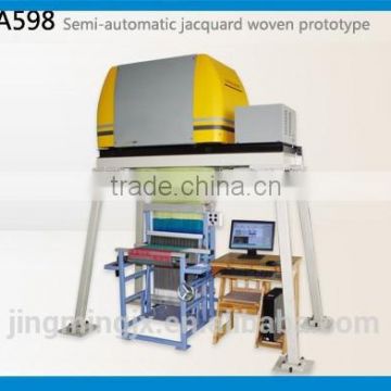 Semi-automatic Jacquard Sample Loom