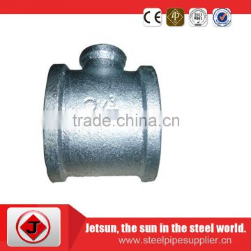 304 316 stainless steel pipe fitting reducing/equal tee