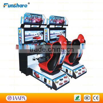 Funshare coin operated racing car simulator pc game driving simulator arcade game machine