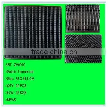 universal rubber material anti skip single mat