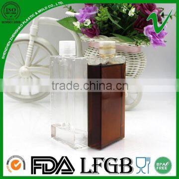 PETG Disposable Clear Empty 2 oz Plastic Bottle for Juice Packaging photo-3