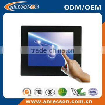 10.4" industrial touch monitor with aluminum bezel for industrial application