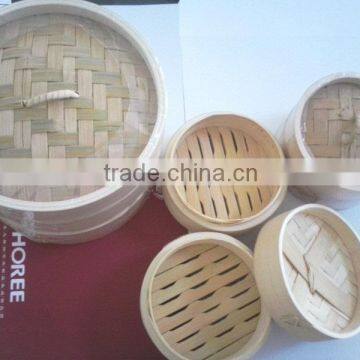 hot sell high quality and various size bamboo steamer