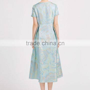 2016 Slim Dress Embroidery Dress Chinese Style Fancy Dress Elegant Dress OL