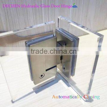 China Achitectural Self -Closing Hydraulic Glass Hinge / Automatic Oil Pressure hinges