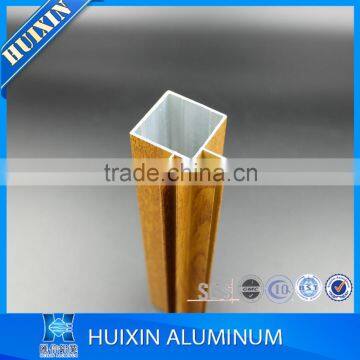 Libya Market Wood Grain Aluminum Profile for Kitchen Cabinet photo-6